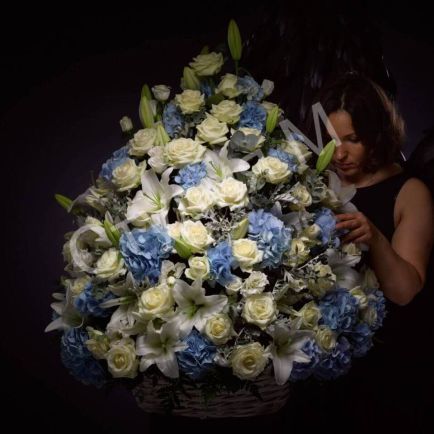 Ритуальная корзина №7 (D100)