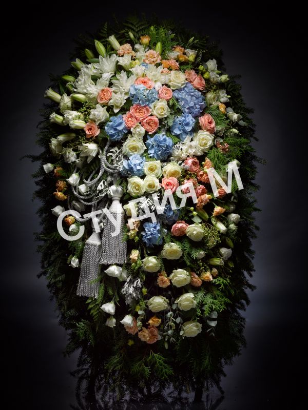 Венки из живых цветов №15 (140-150 см)