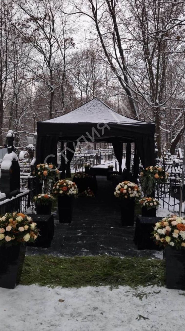 Оформление мест захоронения