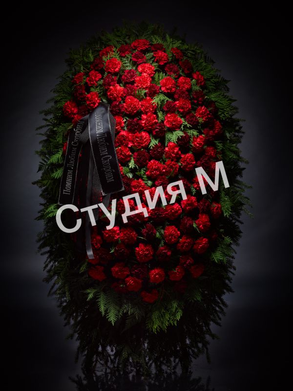 Венки из живых цветов №16 (140-150 см)