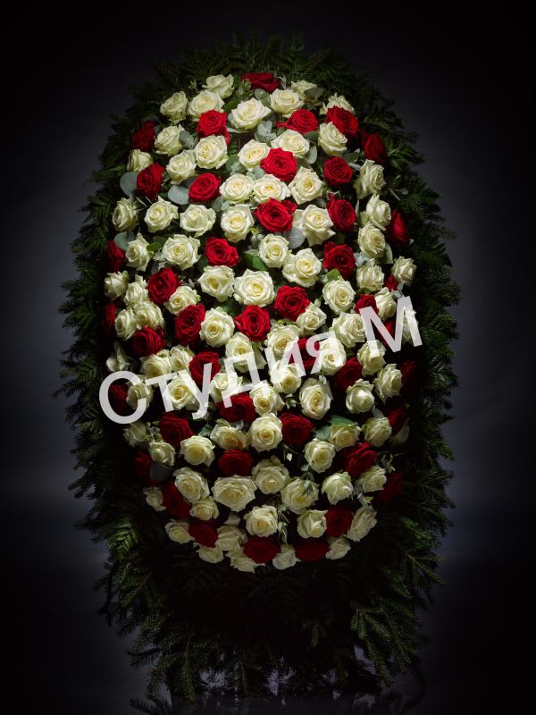 Венки из живых цветов №6 (140-150 см)