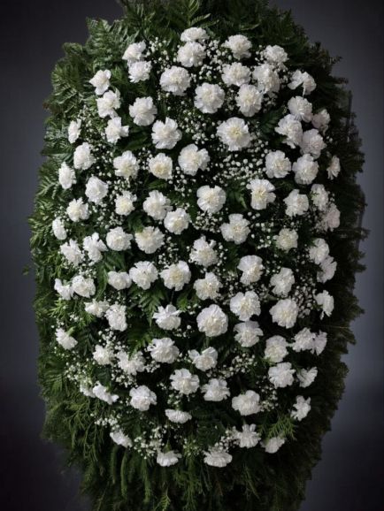 Венки из живых цветов №20 (140-150 см)